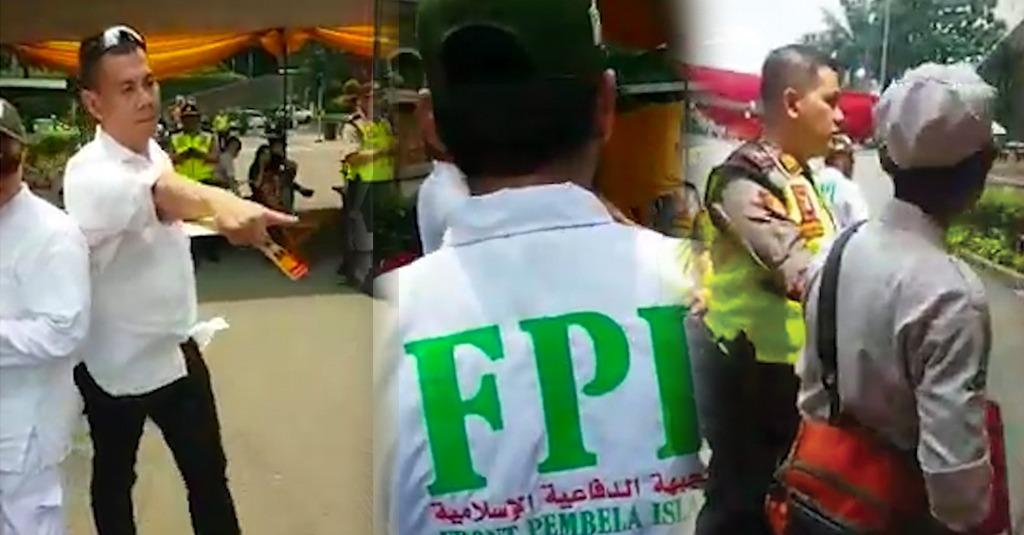 7 Oknum Anggota FPI Bikin Ulah di TPS 75-84 Tanjung Duren