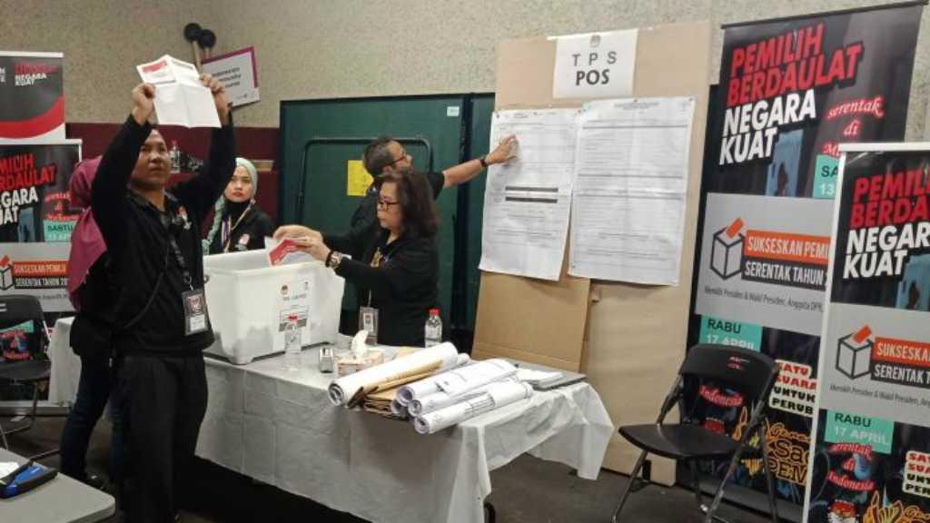 Jokowi-Ma'ruf Sapu Bersih Seluruh TPS di KJRI Melbourne