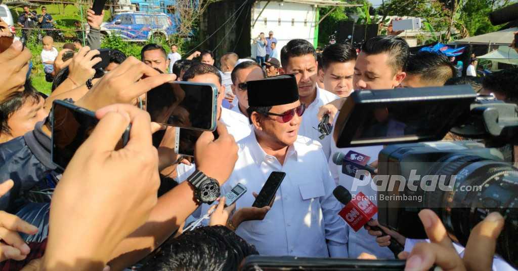 Prabowo Ungkap Alasannya Tak Jadi Naik Kuda ke TPS