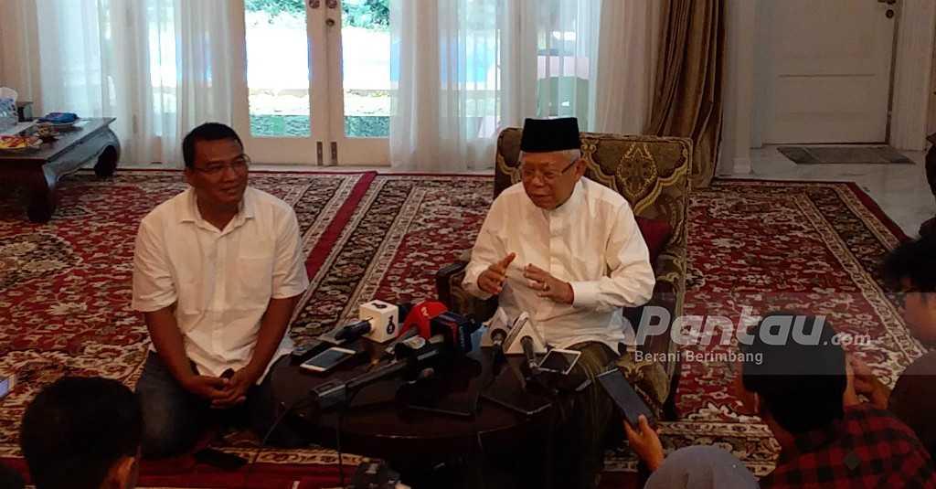 Soal Klaim Kemenangan Prabowo, Ma'ruf: Namanya Juga Pengen Berusaha