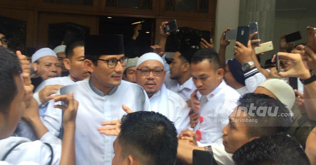 Sandiaga Belum Dipastikan Hadir di Acara Syukuran Kemenangan, Kenapa?