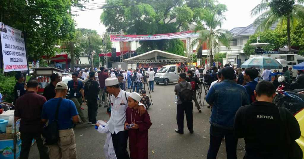 Ini Penjelasan Polisi Soal Pengamanan Acara Syukuran Prabowo-Sandi