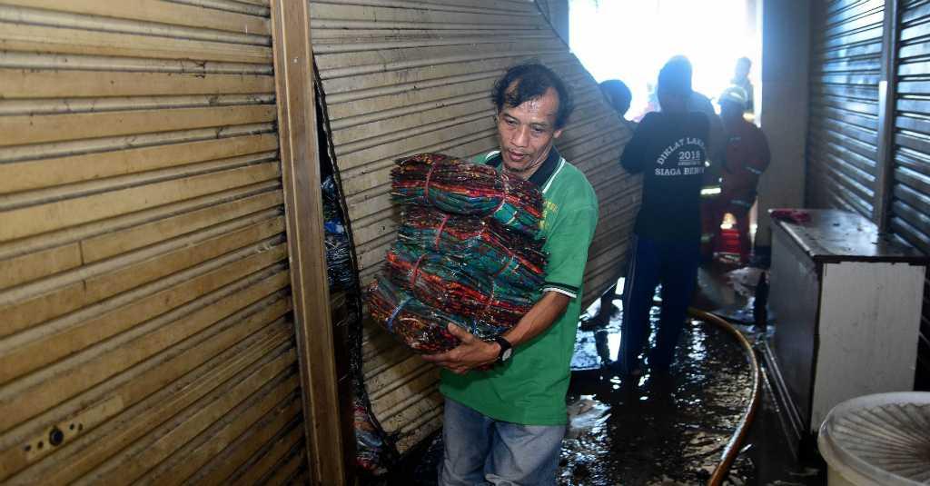 Ini Dugaan Penyebab Terbakarnya Blok C Pasar Tanah Abang