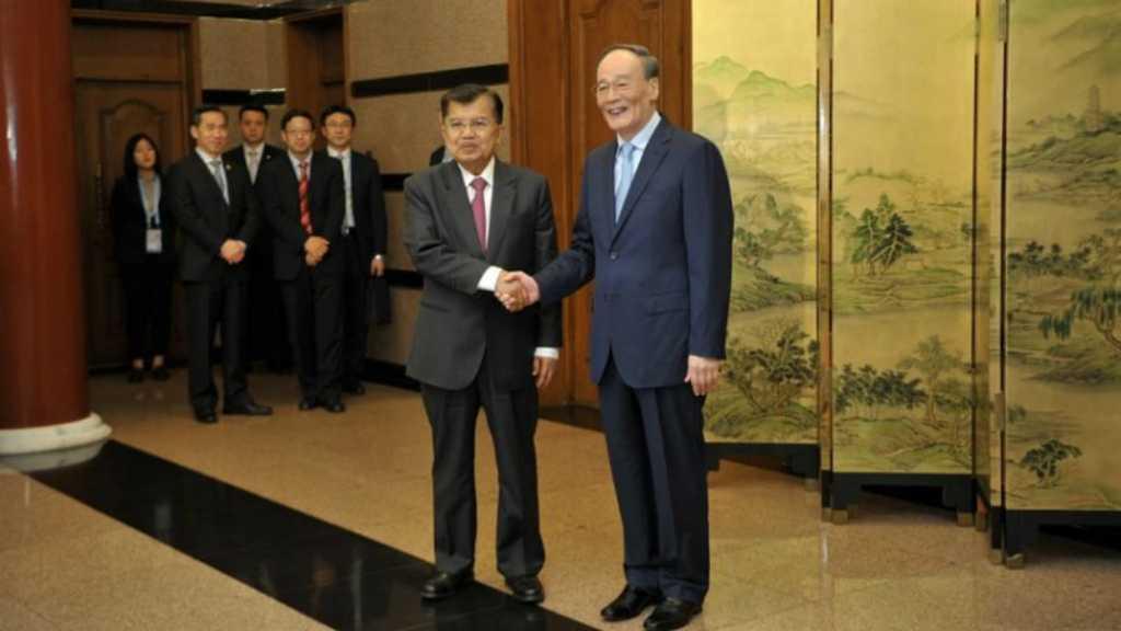 JK Temui Wapres China Sebelum Pertemuan Puncak dengan Xi Jinping