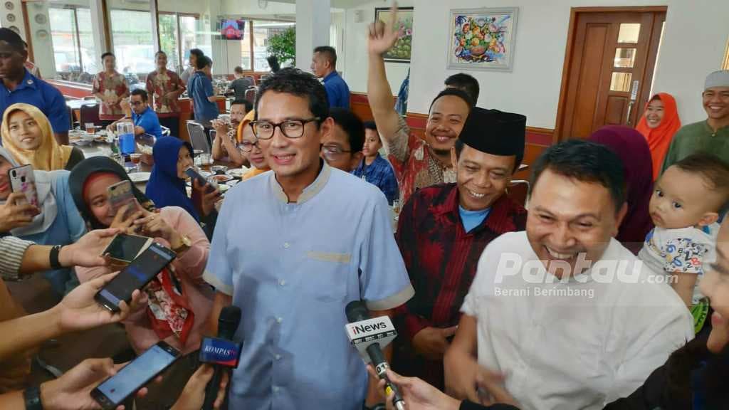 Sandiaga Sambut Positif Pertemuan Presiden Jokowi dan Zulkifli Hasan