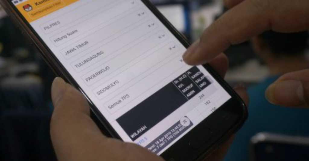 Digaji Rp1 Juta, Begini Kerjaan Para Petugas Situng KPU