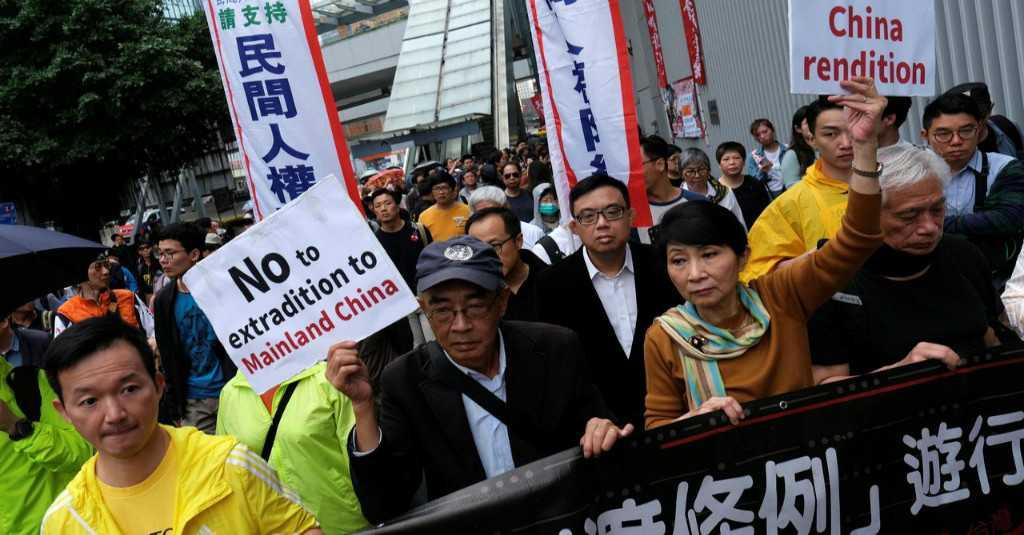 Gara-gara Hal Ini, Ribuan Warga Geruduk Gedung Parlemen Hong Kong