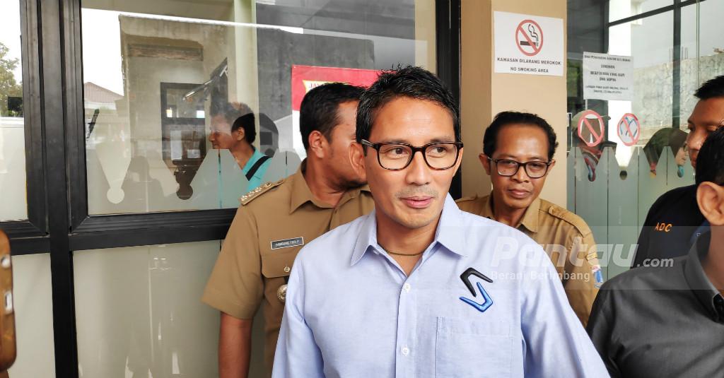 Soal Polemik Baliho di Cileungsi, Sandiaga Bela Pendukungnya