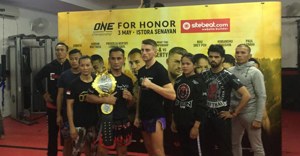 Haggerty Siap Tantang Sam-A di ONE Championship Jakarta