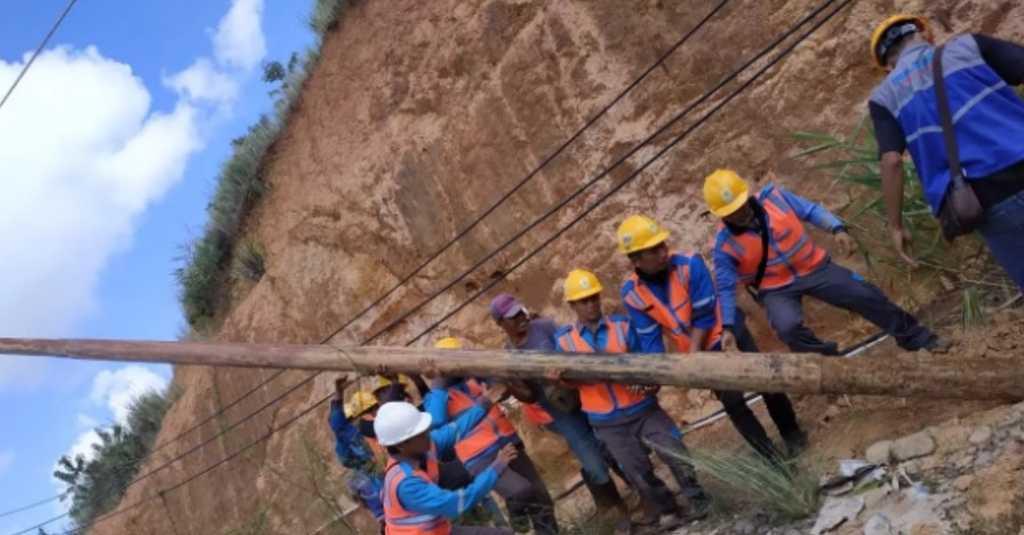 111 Gardu Distribusi Listrik di Bengkulu Kembali Normal