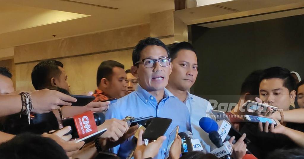 Lapor Dana Kampanye, Sandi Keluhkan Hal Ini ke KPU