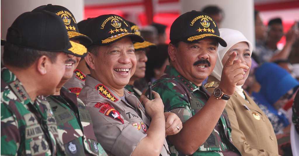 Kapolri Tepis Hoax Perintahkan Tembak Mati Pengganggu Kedaulatan NKRI