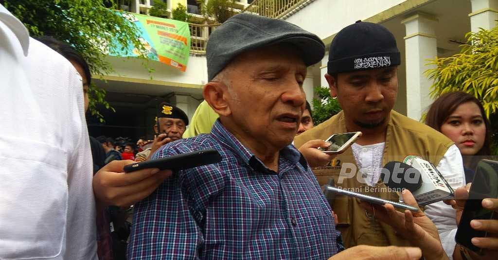 PAN Merapat ke Jokowi, Amien Rais: Omong Kosong!