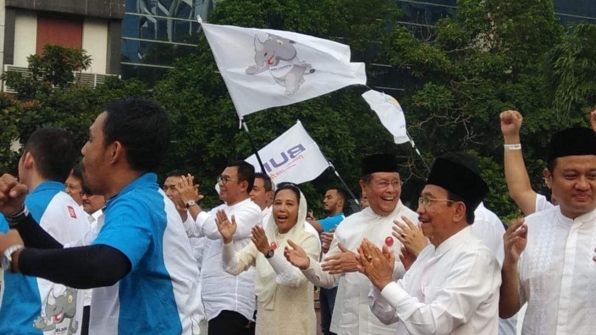 Menteri Rini Menari Ceria Resmikan Gedung Baru Kementerian BUMN