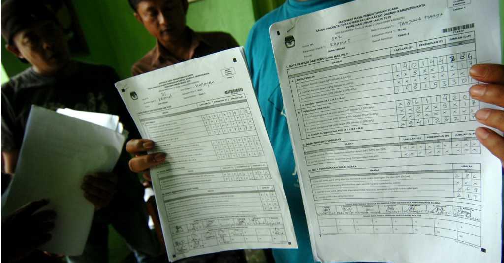 Ribuan Form C1 yang Ditemukan di Menteng Diduga Untungkan Paslon 02