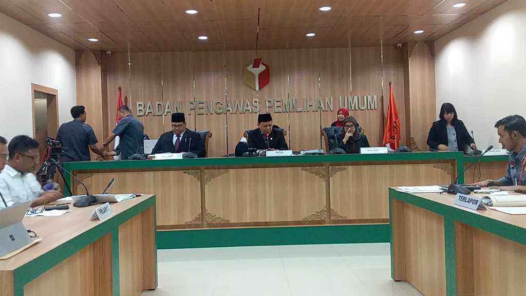 Bawaslu Tunda Sidang Kecurangan Situng karena KPU Tak Siap
