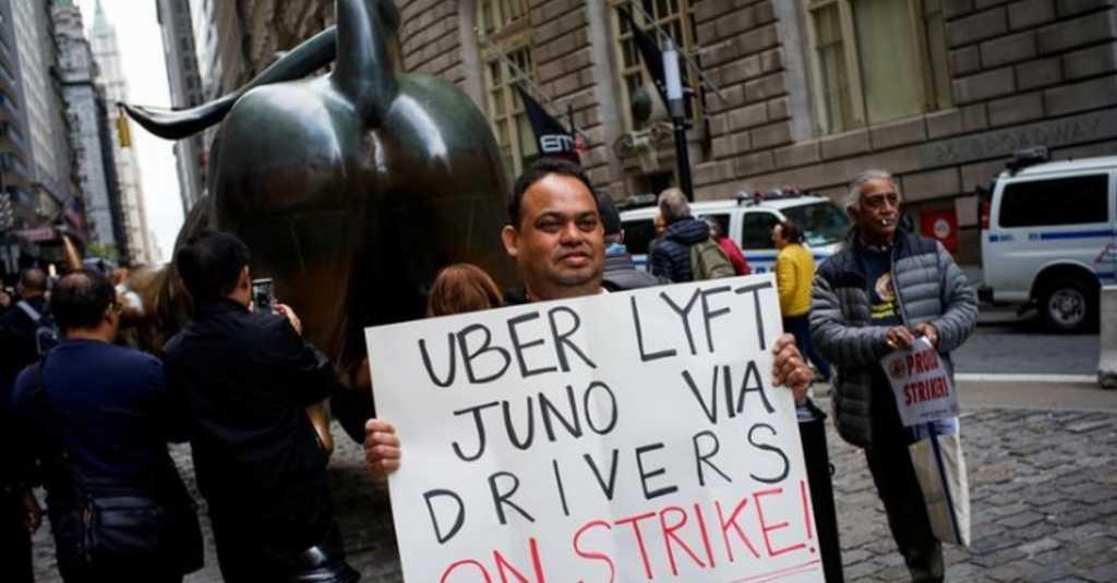 Driver Uber Mogok Kerja di London dan AS Jelang IPO