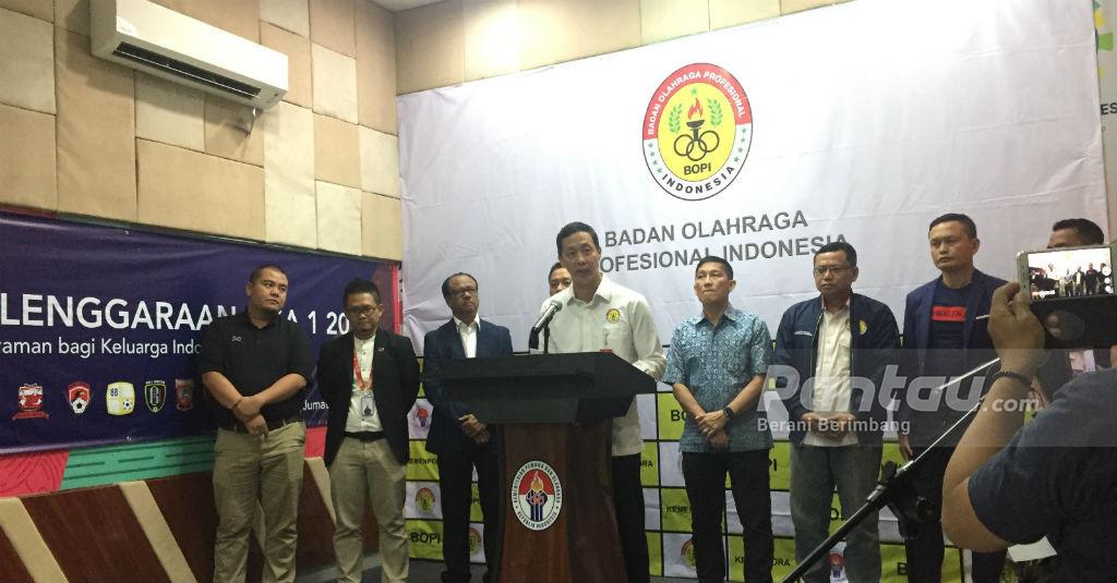 BOPI Berikan Rekomendasi Penyelenggaraan Liga 1 Musim 2019
