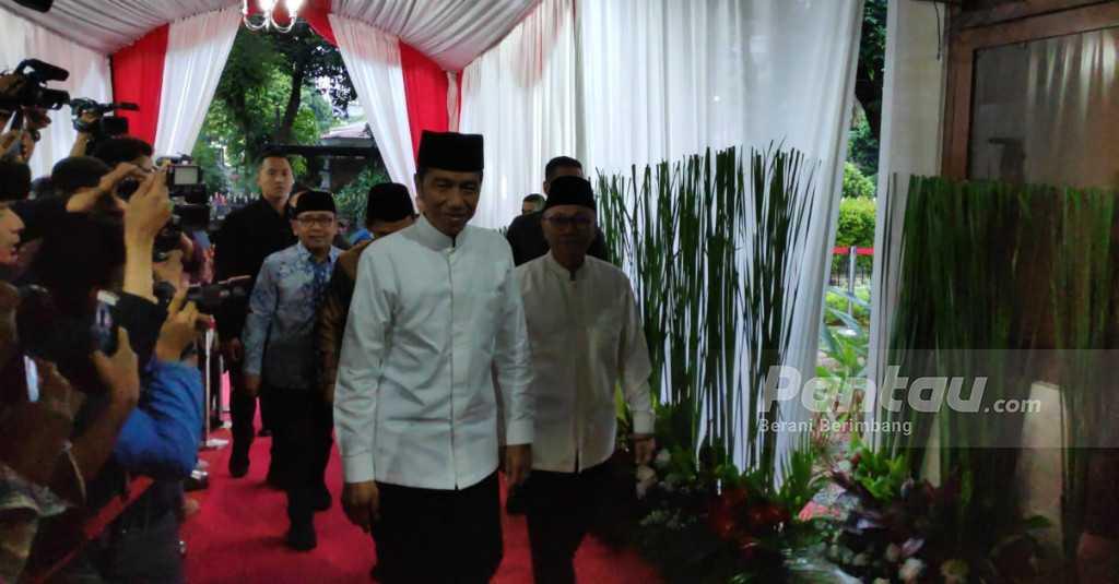 Jokowi-JK Kompak Hadiri Buka Puasa Bersama Bareng Zulkifli Hasan