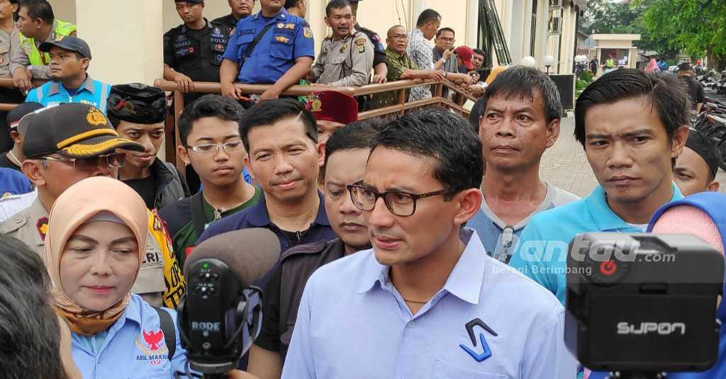 Tanggapi Jansen Demokrat, Sandi Bicara Koalisi Indonesia Adil Makmur