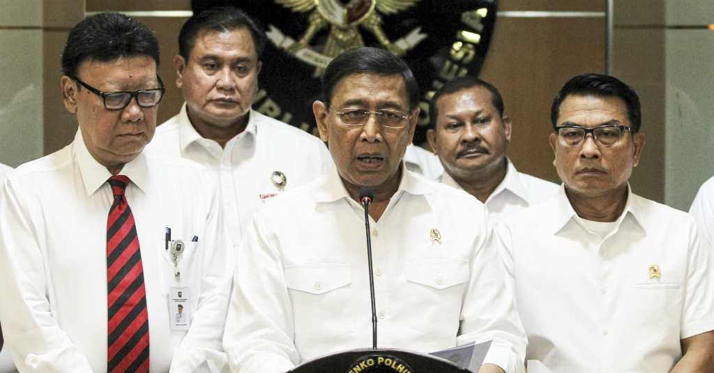 Menkopolhukam Ajak Masyarakat Cegah Konflik Sosial Pasca Pemilu 2019