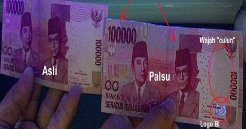 Awas Uang Palsu Jelang Lebaran, BI: di Riau Ada 424 Uang Palsu di 2018
