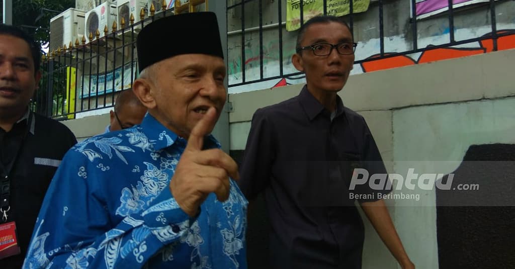 Amien Rais ke Pemerintah: Kami Jangan Ditakuti dengan Bedil dan Tank!