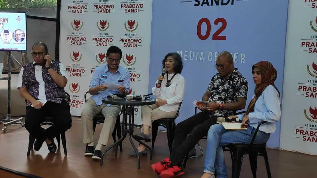 Selain Minta Bawaslu Hentikan Situng KPU, BPN Minta Diskualifikasi 01