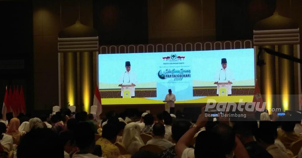 Di Depan Jokowi, Airlangga Minta Jatah Kursi Ketua MPR untuk Golkar