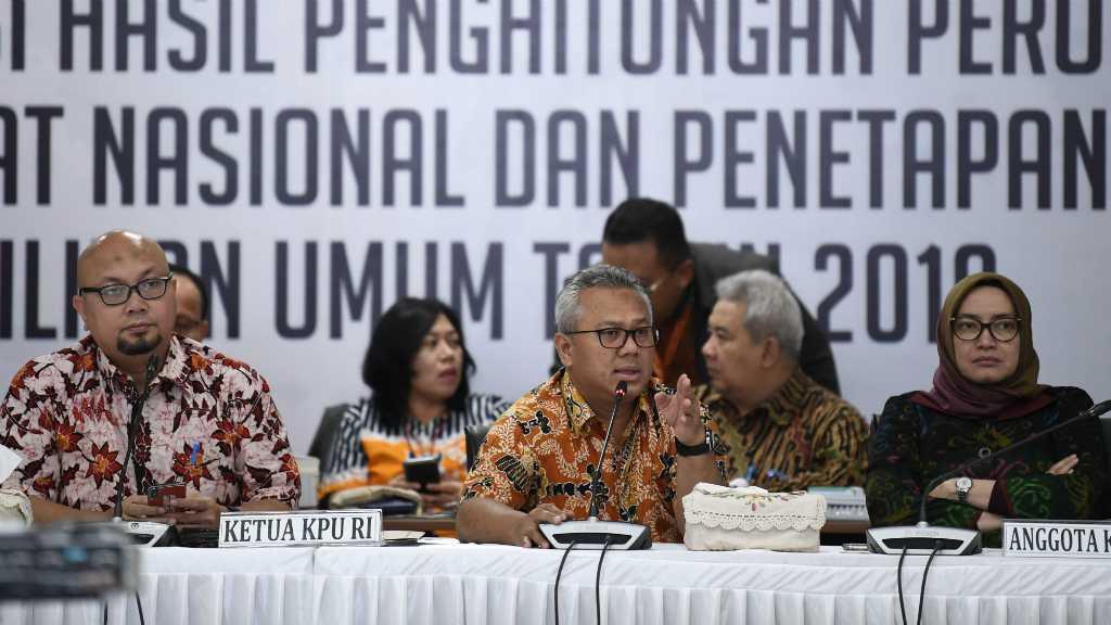 KPU Tetapkan Joko Widodo-Ma'ruf Amin Pemenang Pilpres 2019