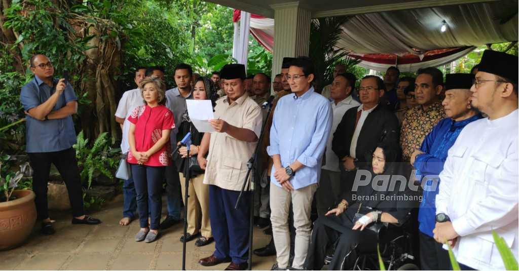 Prabowo Soroti Pengumuman Hasil Pilpres KPU yang Dinilainya Janggal