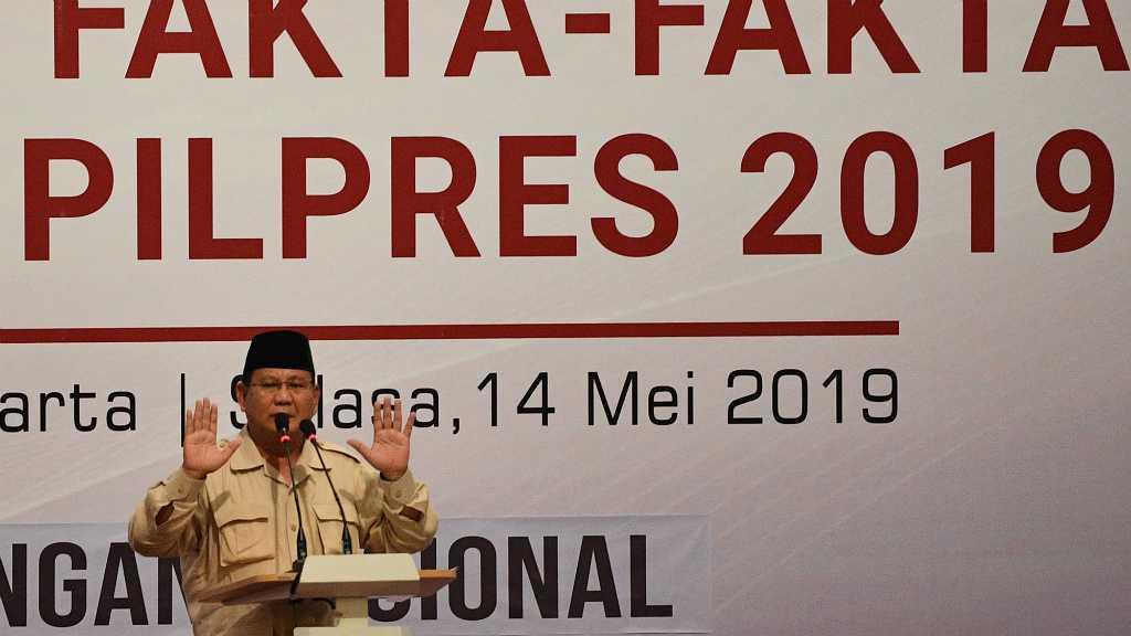 Prabowo Sebut Pengumuman Pemilu Janggal, Ini Respon KPU