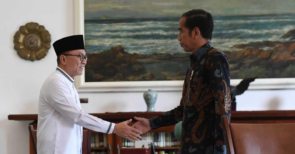 Setelah AHY, Giliran Zulhas Sambangi Jokowi di Istana Bogor