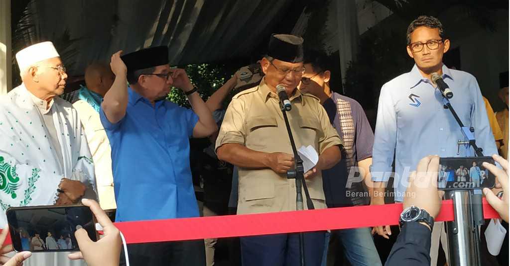 Prabowo Sampaikan Belasungkawa pada 6 Korban Meninggal di Aksi 22 Mei