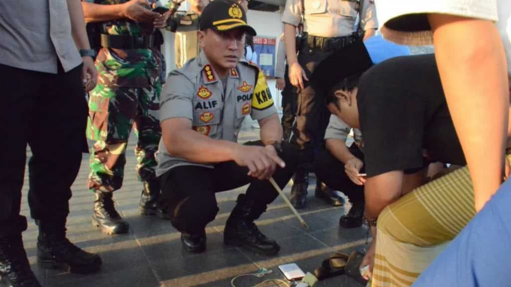 Polisi Temukan Senjata Tajam Milik Massa Aksi 22 Mei dari Tangerang