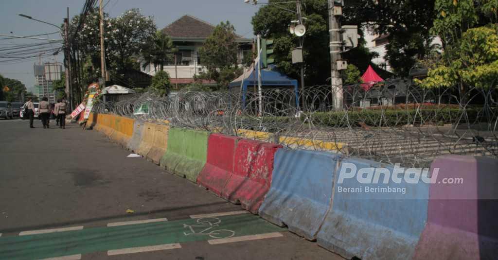 Kantor KPU Pusat Steril dari Aksi Massa 22 Mei