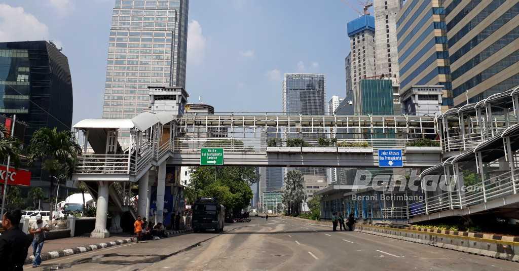 Pasca Aksi 22 Mei, Kapan Jalan MH Thamrin Dibuka Kembali?