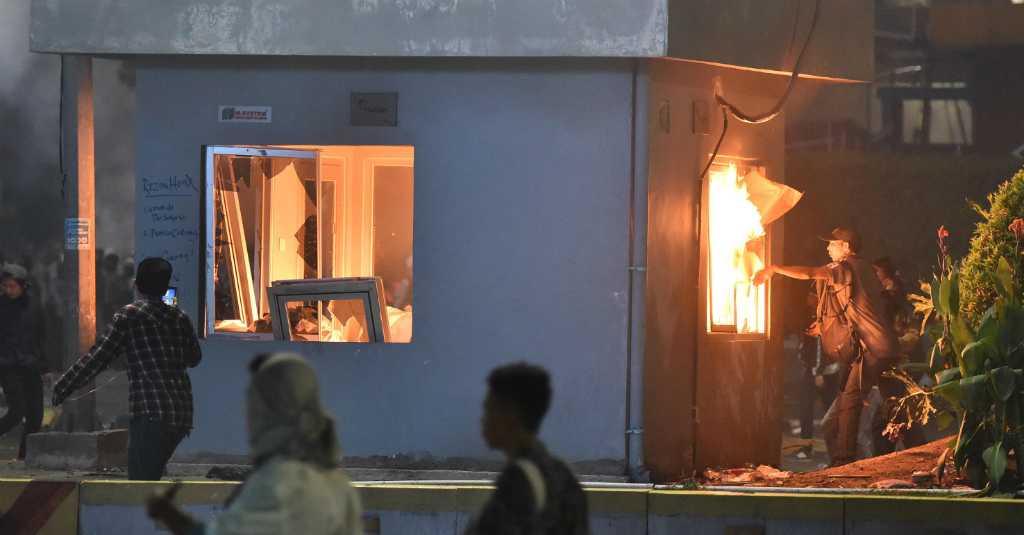 Pasca Insiden 22 Mei, 4 Pos Milik Polisi Tercatat Alami Kerusakan