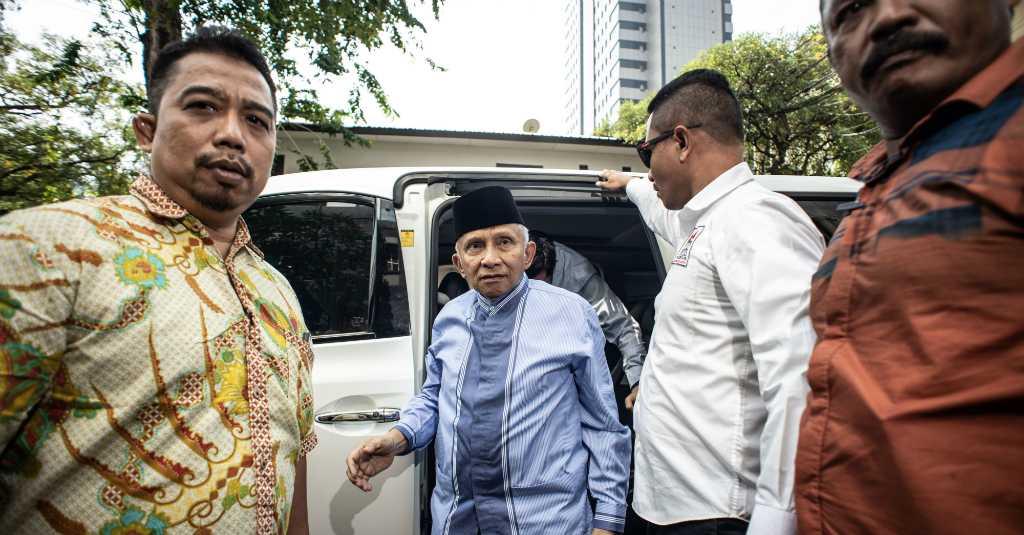Penuhi Panggilan Soal Makar, Amien: Nanti Saya Sampaikan Hal Mantap
