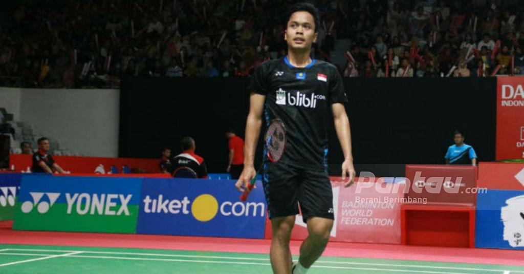 Ginting Gagal Sumbang Poin, Indonesia vs Jepang 1-2