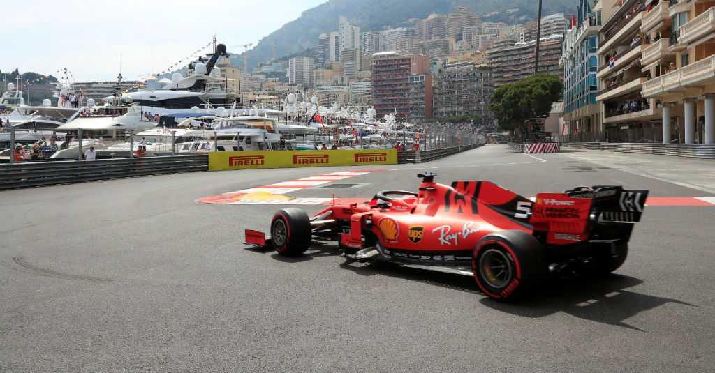 Vettel Tabrak Dinding di Sesi Latihan GP Monaco