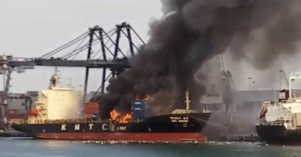 3 Dermaga di Thailand Ditutup Akibat Bahan Ledakan Terbakar