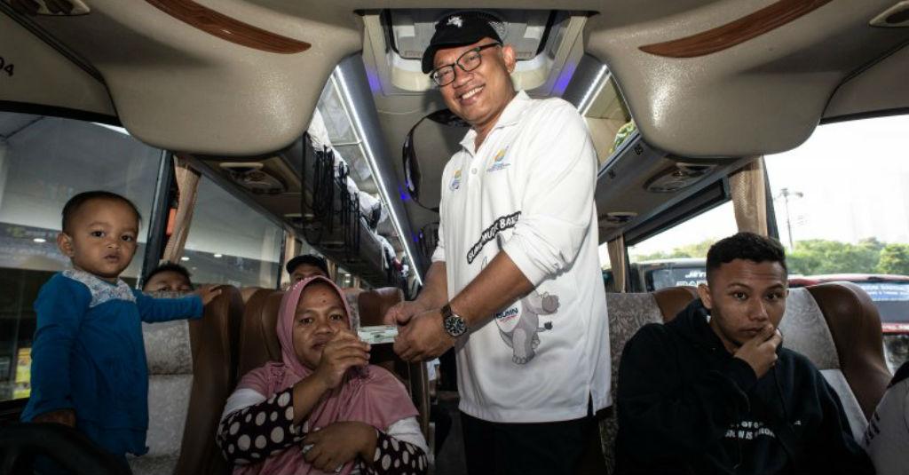 1.406 Peserta Mudik Dapat Asuransi dari Askrindo