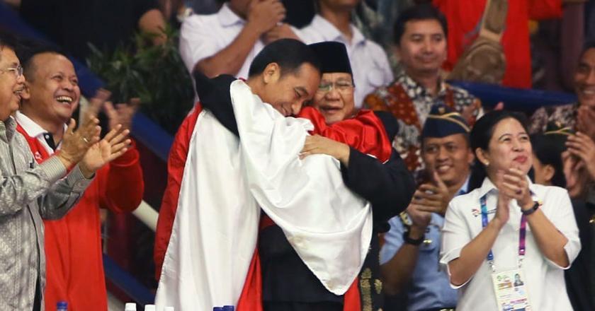 Pantau Foto: Pencak Silat Lupakan Sejenak Rivalitas Jokowi-Prabowo
