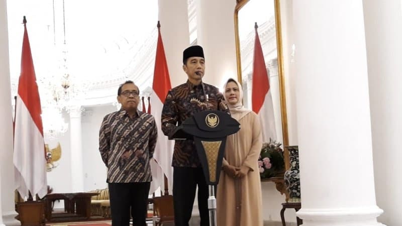 Presiden Jokowi Sampaikan Belasungkawa Atas Kepergian Ani Yudhoyono