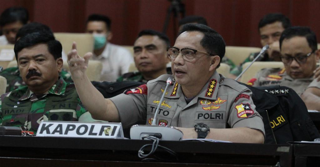 Polisi Gandeng Komnas HAM Usut Aksi Rusuh 21-22 Mei 2019