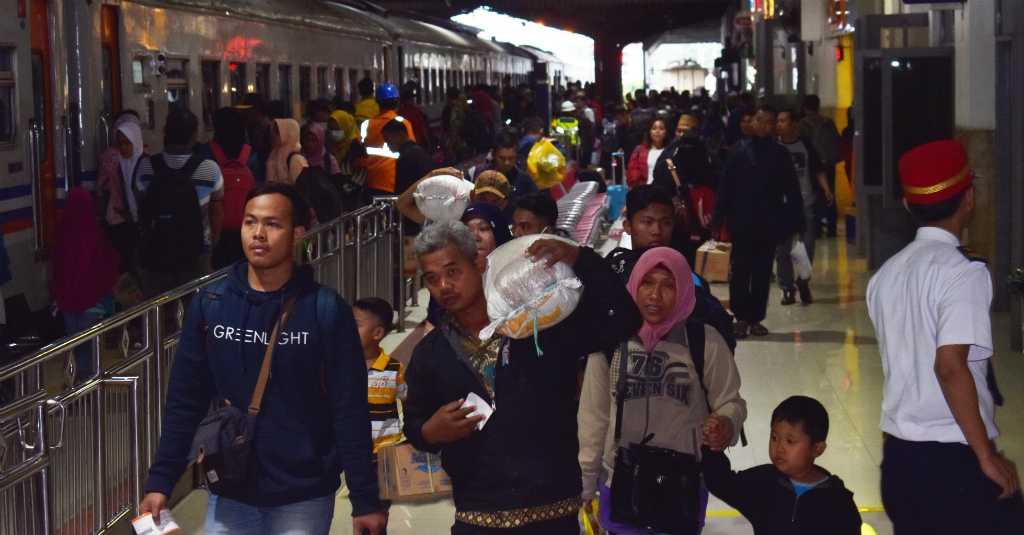 PT KAI: Puncak Arus Balik Melalui Kereta Diprediksi H+5 Lebaran