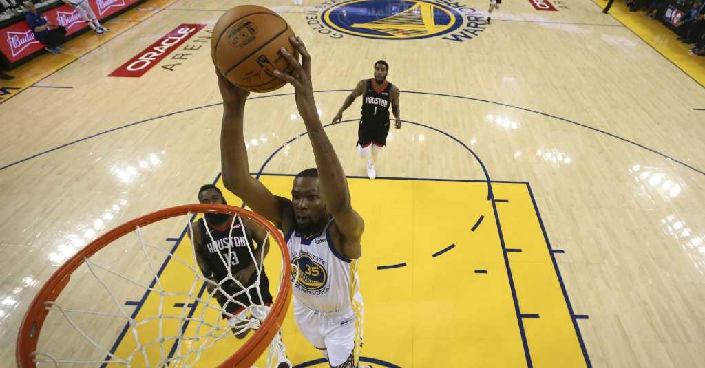 Kevin Durant Kembali Tak Perkuat Golden State Warriors di Gim Keempat