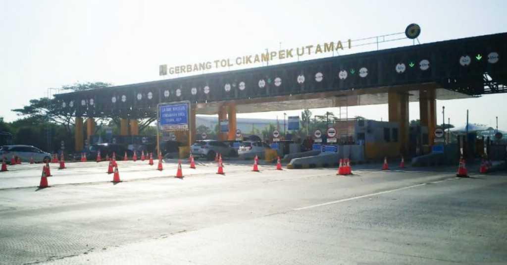 Begini Kondisi Arus Balik Pemudik di Tol Jakarta-Cikampek
