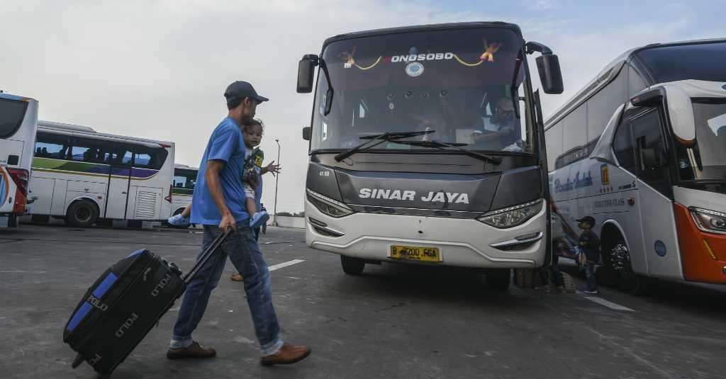 Selama Libur Lebaran Terminal Pulogebang Kedatangan 23.278 Pemudik